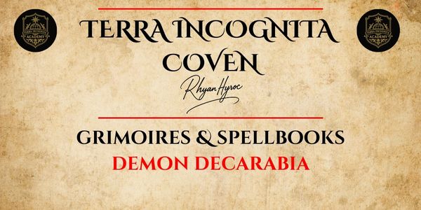 Demon Decarabia Grimoire: Elemental Knowledge, the Spirit who Teaches through Reflection, Camouflage & Voices of Nature